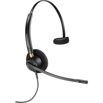 Sluchátka Poly EncorePro 510 + Quick Disconnect Headset, drátový, náhlavní, monoaurální, mikrofon, USB-C, USB, Quick Disconnect, černý 783Q2AA#ABB