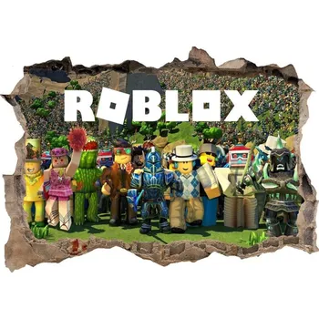 samolepka Deadpool Samolepka na zeď Roblox 50x70 cm 1 ks Roblox