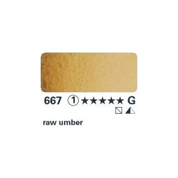 Speciální výtvarná barva Akvarelová barva Horadam 15ml – 667 raw umber (Akvarelová barva Horadam 15ml – 667 raw umber)