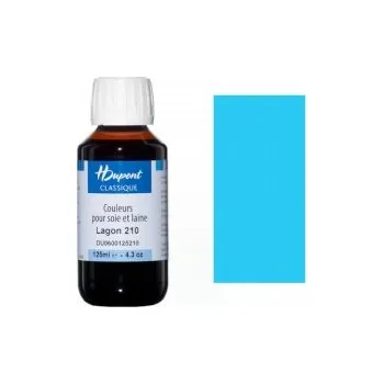 Výtvarná barva Napařovací barva na hedvábí Dupont 125ml – 210 Lagoon Blue (Napařovací barva na hedvábí Dupont 125ml – 210 Lagoon Blue)