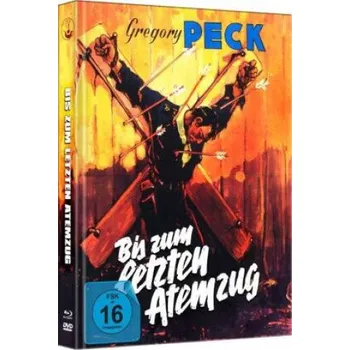 Blu-ray film Bis zum letzten Atemzug, 1 Blu-ray + 1 DVD (Limited Mediabook) – Gordon Douglas,Gregory Peck,Barbara Payton (DE)