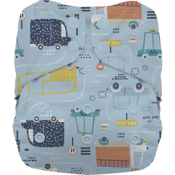 Plena Thirsties One size AIO na PAT - Traffic jam