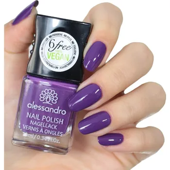 Lak na nehty Alessandro Klasický lak na nehty VIOLET SKY 10 ml