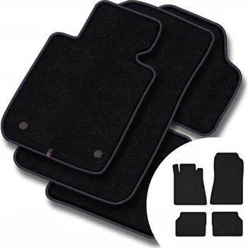 autokoberec Velurové autokoberce Motos 4 ks