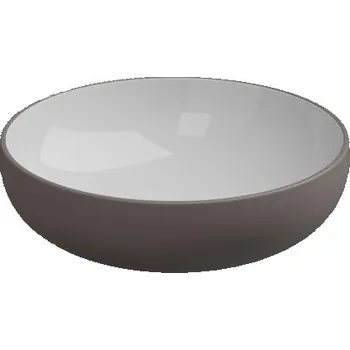 Umyvadlo na desku Easy 45 keramické, dvoubarevné, EALAVRO45BI000029