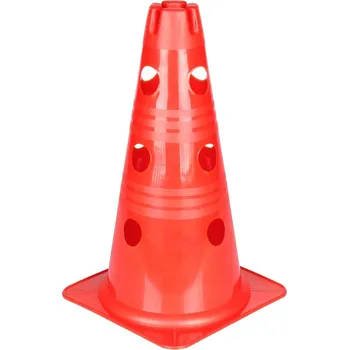 Sportovní kužel Merco Vario kužel s otvory červená 30 cm