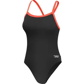 Dámské plavky Aqua-Speed Ana dámské plavky černá-oranžová Velikost oblečení: 36