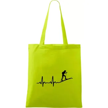 EKG skialpinismus - Taška bavlněná - 42 x 38 cm ( Limetková )