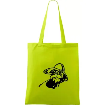 Zapšklý farmář - Taška bavlněná - 42 x 38 cm ( Limetková )