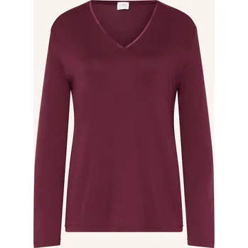 Mey Dámské Pyžamové Tričko Série Pure Chic, tmavě červená, 42