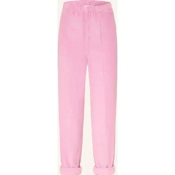 Dámské kalhoty American Vintage Dámské Manšestrové Kalhoty Padow, růžová, 34