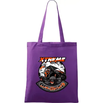 ATV XXX - Taška bavlněná - 42 x 38 cm ( Fialová )