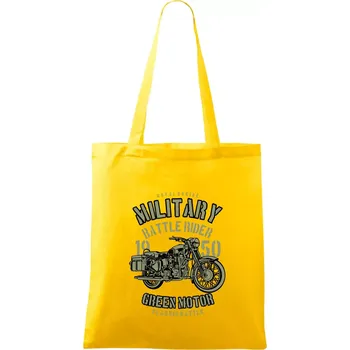 Green Military Ride - Taška bavlněná - 42 x 38 cm ( Žlutá )