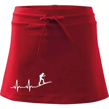 Dámská sukně EKG skialpinismus - Sportovní sukně - two in one - XS ( Červená )