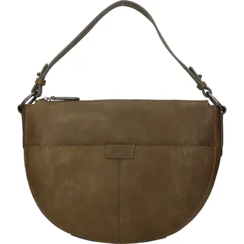 Kabelka Dámská kožená kabelka Gianní Conti Market - zelená