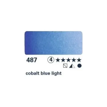 Vodová barva Akvarelová barva Horadam 1/2 – 487 cobalt blue light (Akvarelová barva Horadam 1/2 – 487 cobalt blue light)