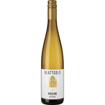 Víno Riesling trocken Blattgold Rheingau