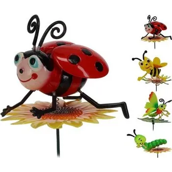 Zahradní dekorace Maják Zápich HMYZ Z LOUKY 70cm