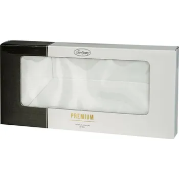 Přehoz na lůžko OBRUS PARÍŽ 85 X 85 CM BIELY