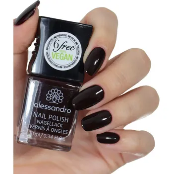 Přípravek na nehty Alessandro Klasický lak na nehty ROUGE NOIR 10 ml