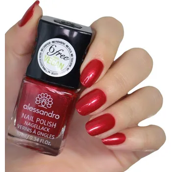 Lak na nehty Alessandro Klasický lak na nehty FIRE AND FLAME 10 ml