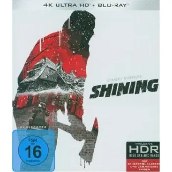 Blu-ray film Shining 4K, 1 UHD-Blu-ray + 1 Blu-ray – Stephen King,Stanley Kubrick,Jack Nicholson,Shelley Duvall (DE)