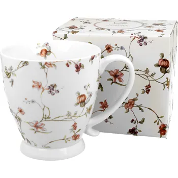 DUO Gifts DG - Porcelánový hrnek na stopce SAFA v dárkové krabičce - 500 ml