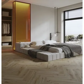 vinylová podlaha Vynilová SPC podlaha Barlinek Next Step Herringbone - Desert Oak