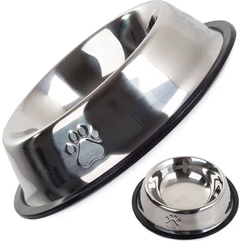 Miska pro psa Przyjaciele Protiskluzová nerezová miska pro psy a kočky 0,15L