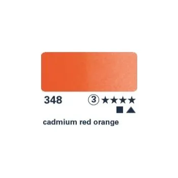 Vodová barva Akvarelová barva Horadam 15ml – 348 cadmium red orange (Akvarelová barva Horadam 15ml – 348 cadmium red orange)
