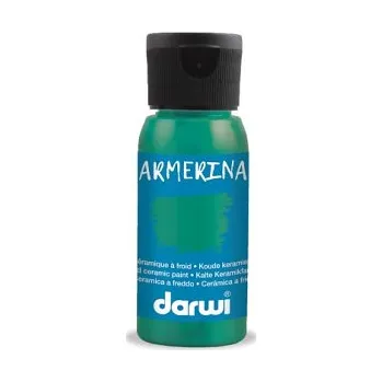 Speciální výtvarná barva Barva na porcelán Darwi Armerina 50ml – 626 Dark Green (Barva na porcelán Darwi Armerina 50ml – 626 Dark Green)