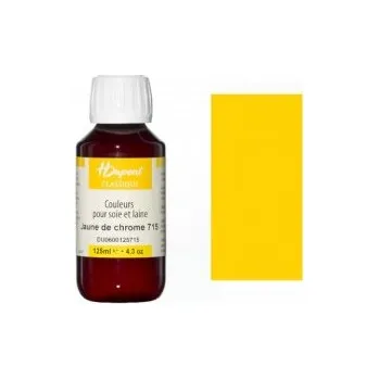 Speciální výtvarná barva Napařovací barva na hedvábí Dupont 125ml – 715 Chrome Yellow (Napařovací barva na hedvábí Dupont 125ml – 715 Chrome Yellow)