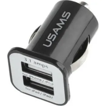 USB Nabíječka do auta 12V s ochranou proti přepětí