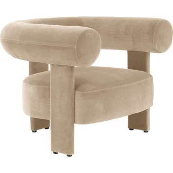 Křeslo Jotex Béžové čalouněné křeslo SABANA