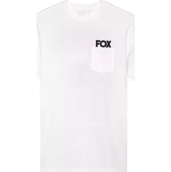 Pánské oblečení Fox Big F Premium Tee XXL optic white