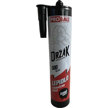 Průmyslové lepidlo PROBAU Montážní lepidlo s okamžitou fixací Držák, černé, 290 ml 54290