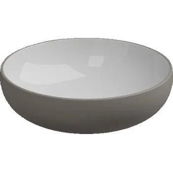 Umyvadlo Umyvadlo na desku Easy 45 keramické, dvoubarevné, EALAVRO45BI000030