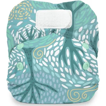 Plenkové kalhoty Thirsties Natural Newborn AIO na SZ - Breezy