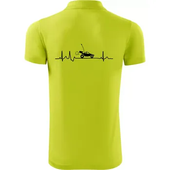 Pánská košile EKG RC model - Polokošile Victory sportovní (dresovina) - 3XL ( Limetková )