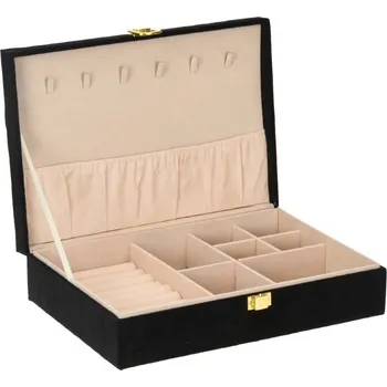Šperkovnice Homestyling Šperkovnice 28x19 cm černá KO-HZ1810080