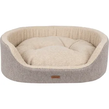 Pelíšek pro psa Pelíšek pro psa oválný MALBO ECO béžová velikost S, M, L Rozměr: S - 54x45x16 cm