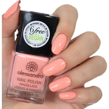 Přípravek na nehty Alessandro Klasický lak na nehty CRAZY CORAL 10 ml