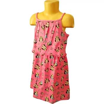 Dívčí šaty Eplusm Dívčí šaty MINNIE na ramínka Barva: Růžová, Velikost: 128