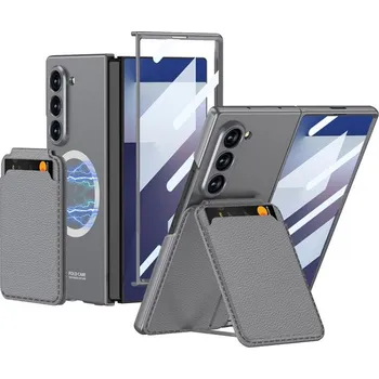 GKK 116175 GKK 2IN1 Ochranný kryt s MagSafe a pouzdrem na karty Samsung Galaxy Z Fold7 5G GREY