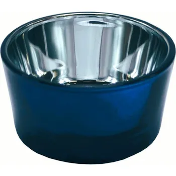 Svícen Svícen skleněný XS modrý 5*3cm 9306042