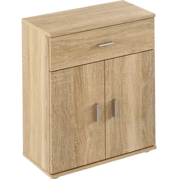 Komoda Skříňka ADELI typ 2, dub Sonoma, světle hnědá