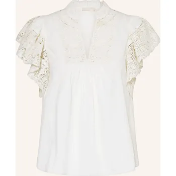 Dámská halenka Ulla Johnson Dámský Halenkový Top Jolie S Krajkou, režná, 38