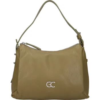 Kabelka Dámská kožená kabelka Gianní Conti Vivien - zelená