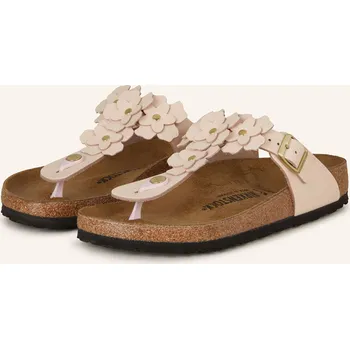 Dámská obuv Birkenstock Dámské Žabky Gizeh Flowers Le, světle růžová, 40