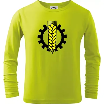 Dětská móda Agro klas - Triko dětské Long Sleeve - 104-110cm / 3-4 roky ( Limetková )
